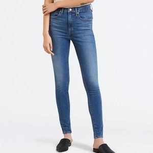 Levi's Mile High Super Skinny Jeans